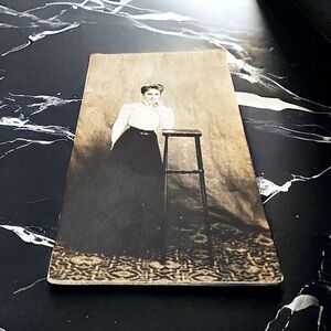 Vtg 1907 Postcard Ruby J Wisconsin Real Photo Troy Purcell Oklahoma Multiscope